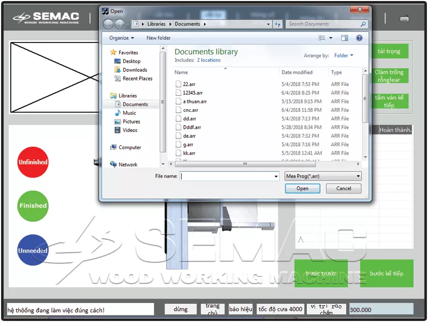 giao diện lưu file thiết lập kích thước cắt