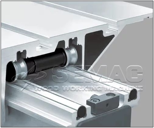 ray trượt tròn máy cưa bàn trượt