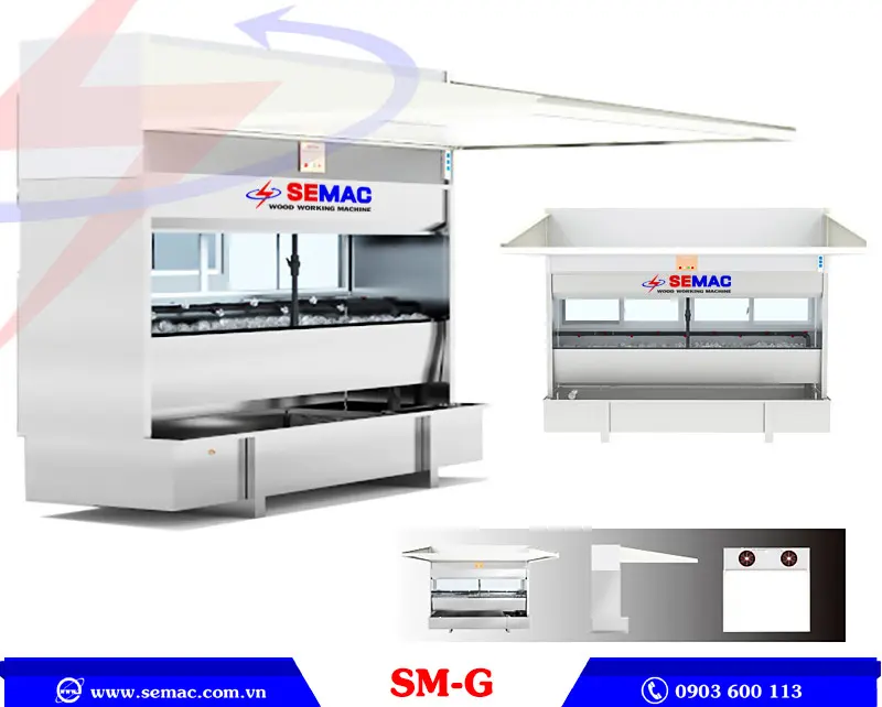 hệ thống hút bụi chà nhám SM G | SEMAC