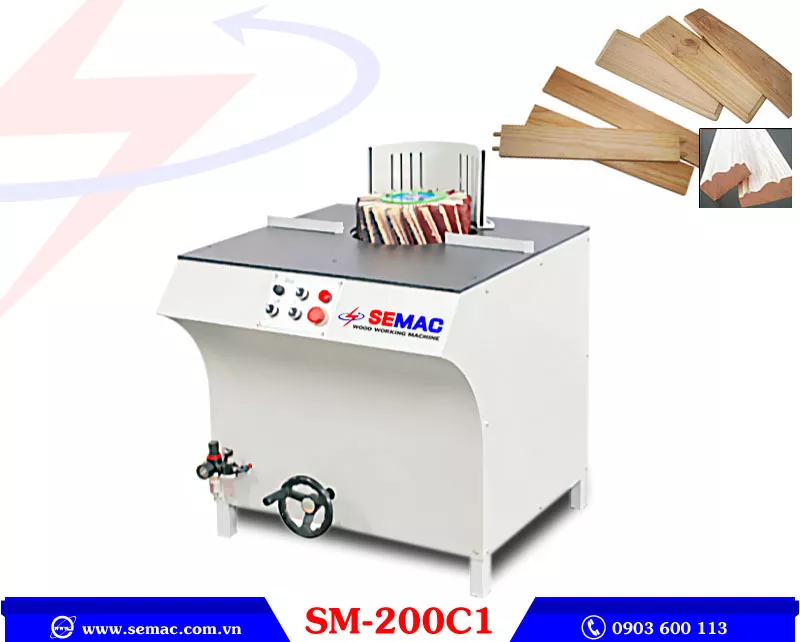 máy chà nhám trục đứng SM 200C1 | SEMAC