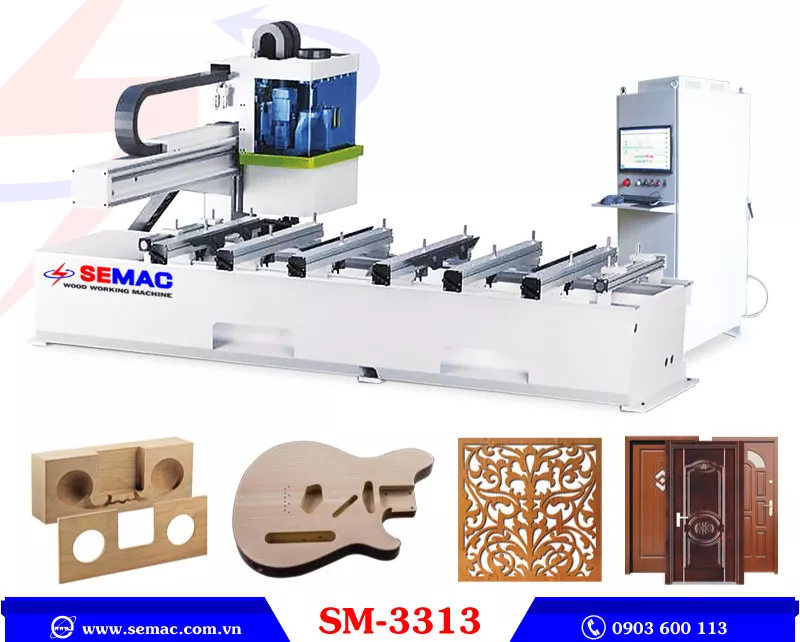 máy gia công cắt phay khoan | SEMAC