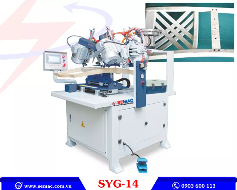 máy khoan cấy ốc tự động 2 bên | SEMAC