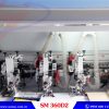 Cụm xén cạnh trên dưới và bo cạnh máy dán cạnh tự động 6 chức năng chỉ veneer | SEMAC