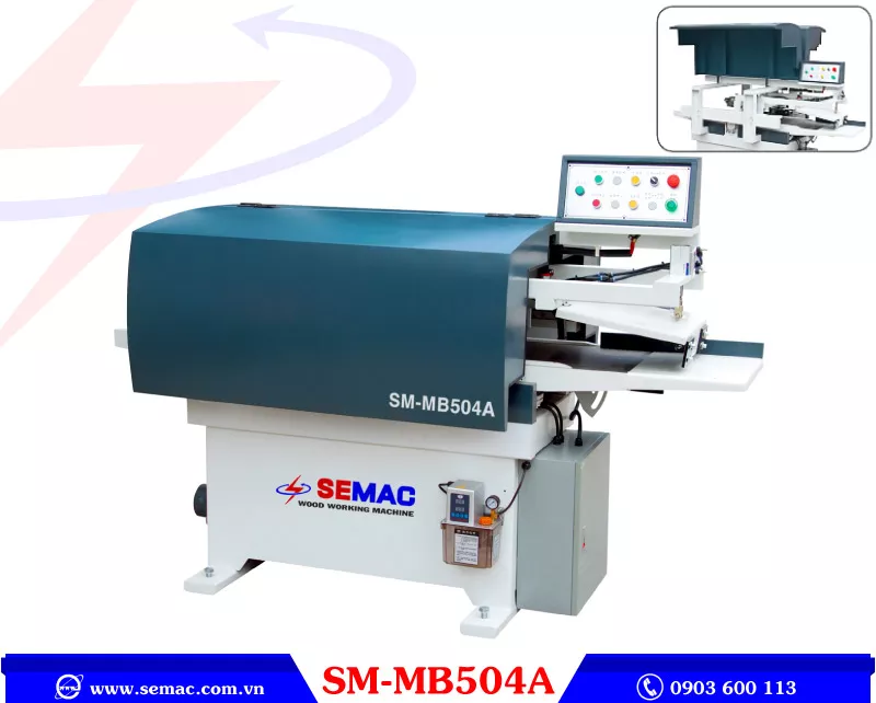 Máy bào thẩm tự động dao xoắn | SEMAC