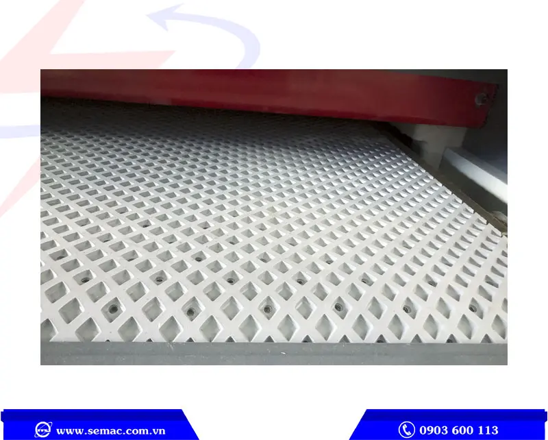 MÁY CHÀ NHÁM SƠN KHỔ 1M - SMS 1000R 3 băng tải hút chân không máy chà nhám sơn | SEMAC