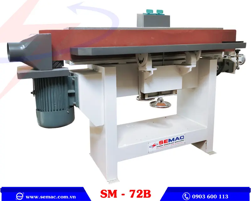 Máy chà nhám băng đứng SM 72B | SEMAC