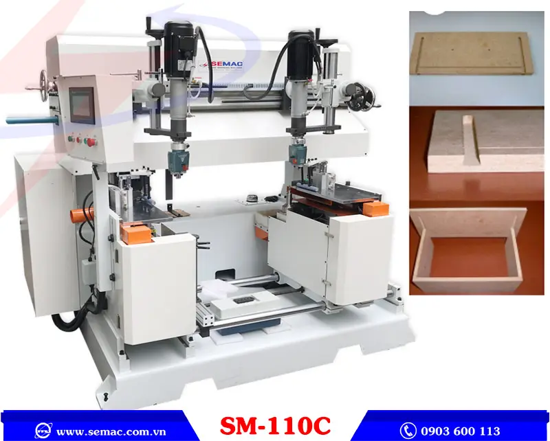 Máy phay tạo ngăn kéo hộc tủ | Quốc Duy