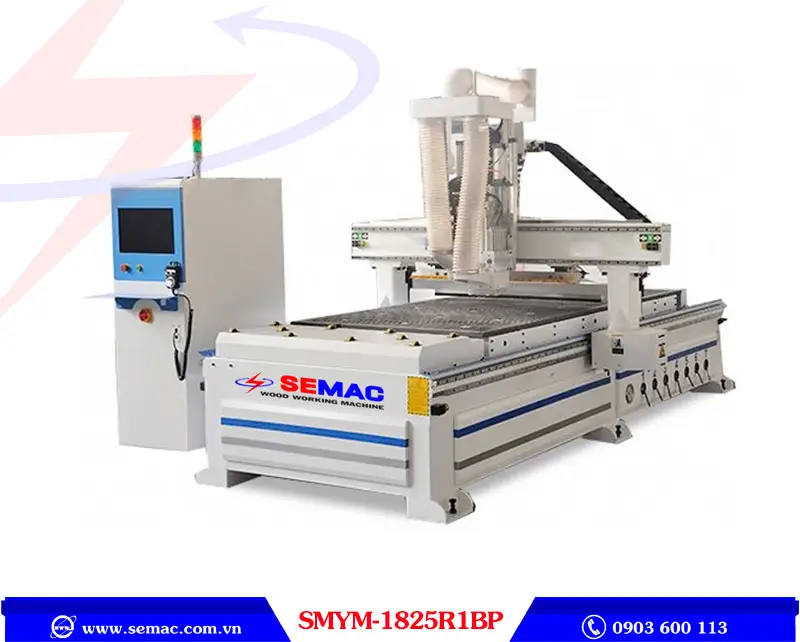 máy phay cnc router bàn làm việc 1M8 | SEMAC