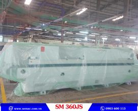 may dan canh veneer co cum cha nham tai xuong khach hang