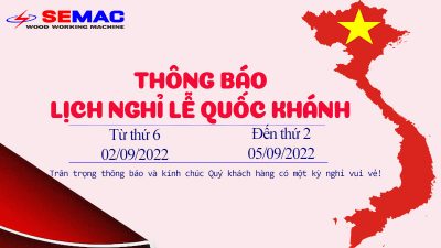 Nghỉ lễ Quốc Khánh SEMAC