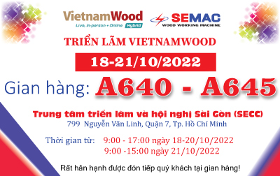 Thư mời triển lãm VIETNAMWOOD | SEMAC