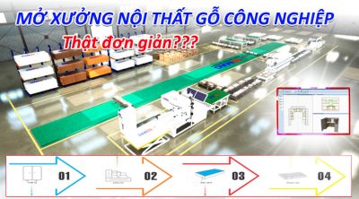 Mở xưởng nội thất gỗ công nghiệp | SEMAC