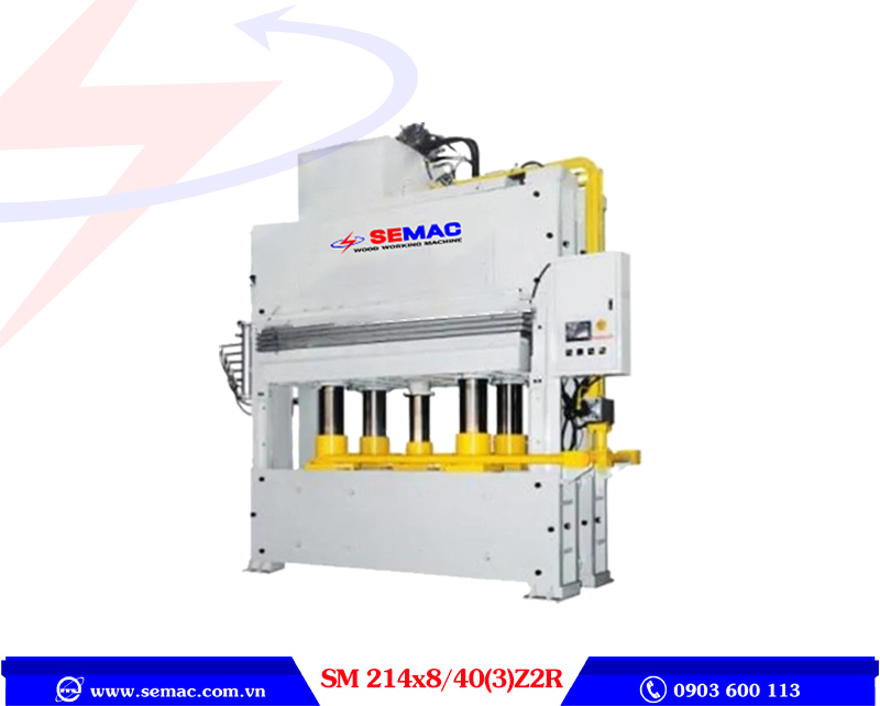 MÁY ÉP NÓNG 3 KHE 400 TẤN | SEMAC