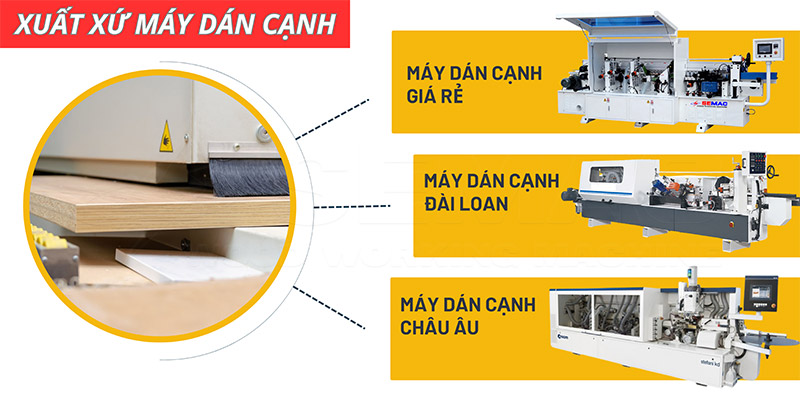 Xuất xứ máy dán cạnh | SEMAC