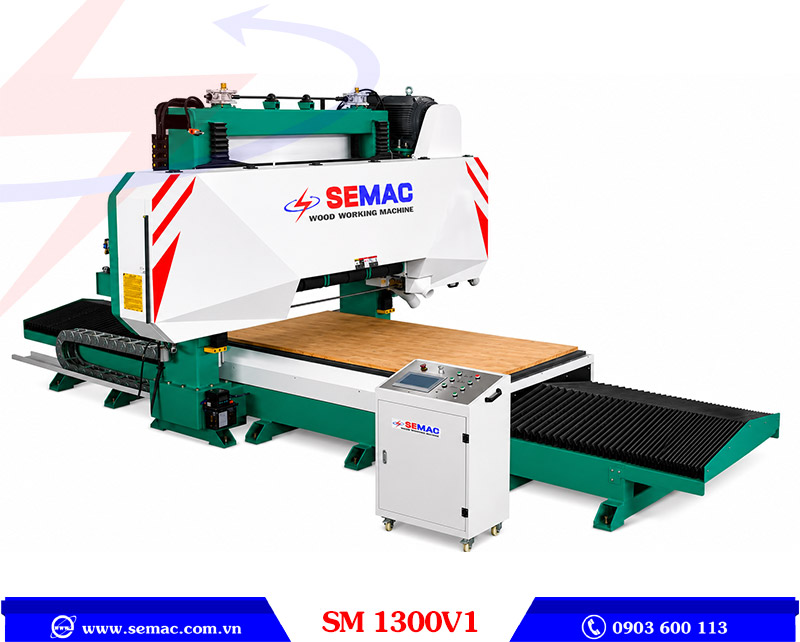 máy cưa lạng tấm nằm khổ 1m3 SM 1300V1 | SEMAC