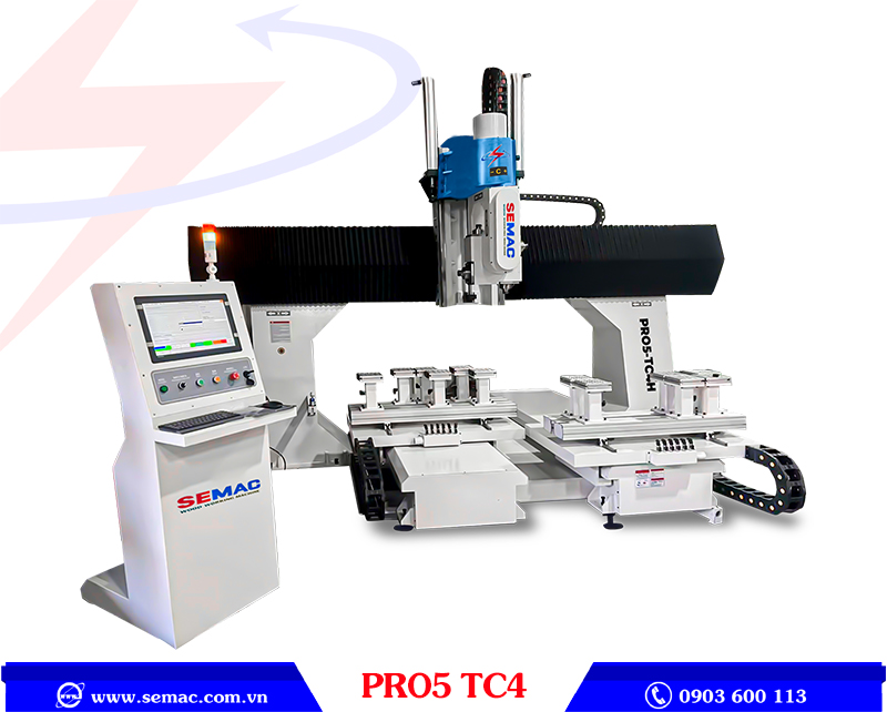 MÁY CNC TRUNG TÂM GIA CÔNG 5 TRỤC - PRO5 TC4