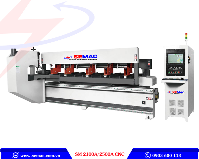 MÁY CƯA LỌNG MŨI CNC TẢI NẶNG - SM 2100A CNC / 2500A CNC