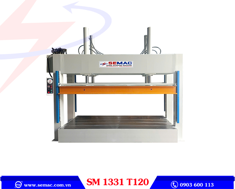 MÁY ÉP NGUỘI 120 TẤN BÀN LÀM VIỆC 1300X3100 - SM 1331 T120
