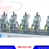 Trục gia công máy khoan bản lề 5 đầu SM A15 5H | SEMAC