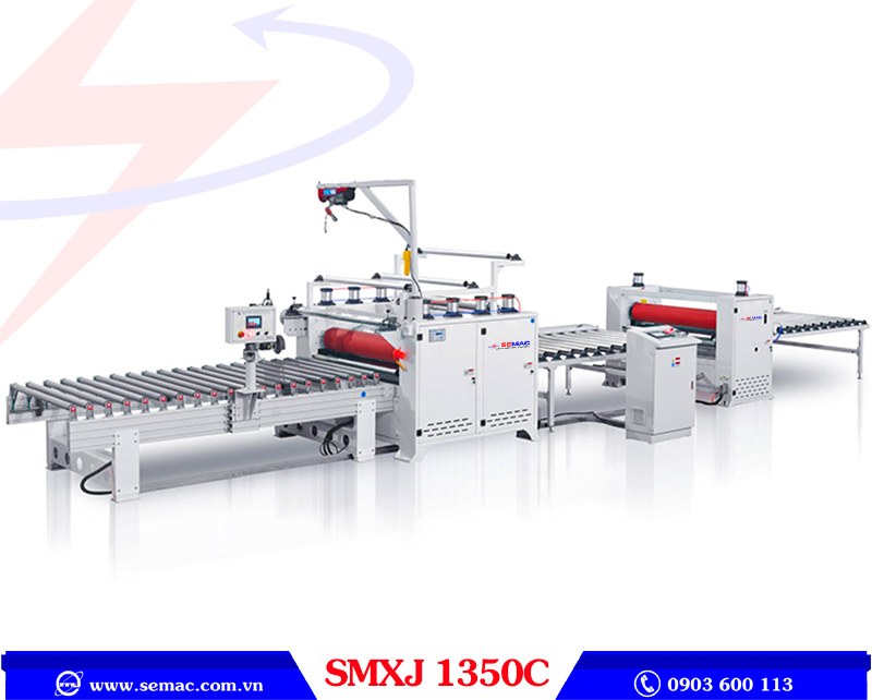 Dây chuyền phủ mặt laminate - SMXJ 1350C | SEMAC