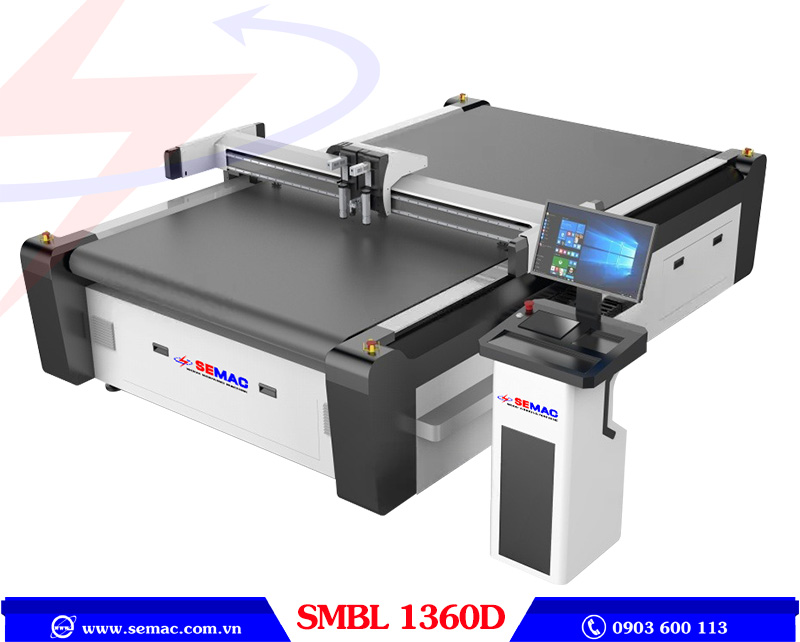 Máy cắt giấy carton SMBL 1360D | SEMAC