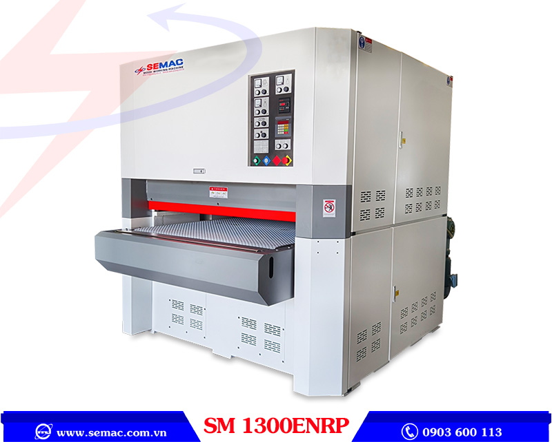 Máy chà nhám trục bào 1300mm SM 1300ENRP | SEMAC