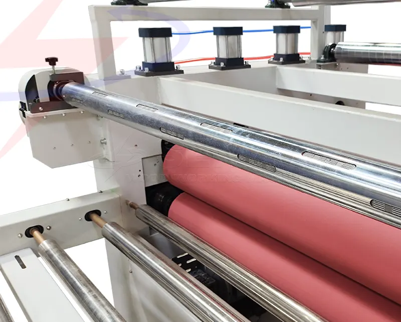 DÂY CHUYỀN PHỦ MẶT LAMINATE - SMXJ 1350C 15 Trục giấy máy cán màng - dây chuyền phủ mặt laminate SMXJ 13250C | Semac