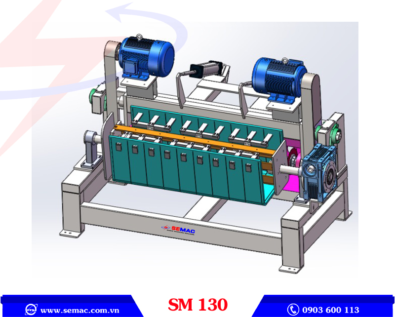 Máy cắt ván uốn cong nhiều lưỡi SM 130 | SEMAC