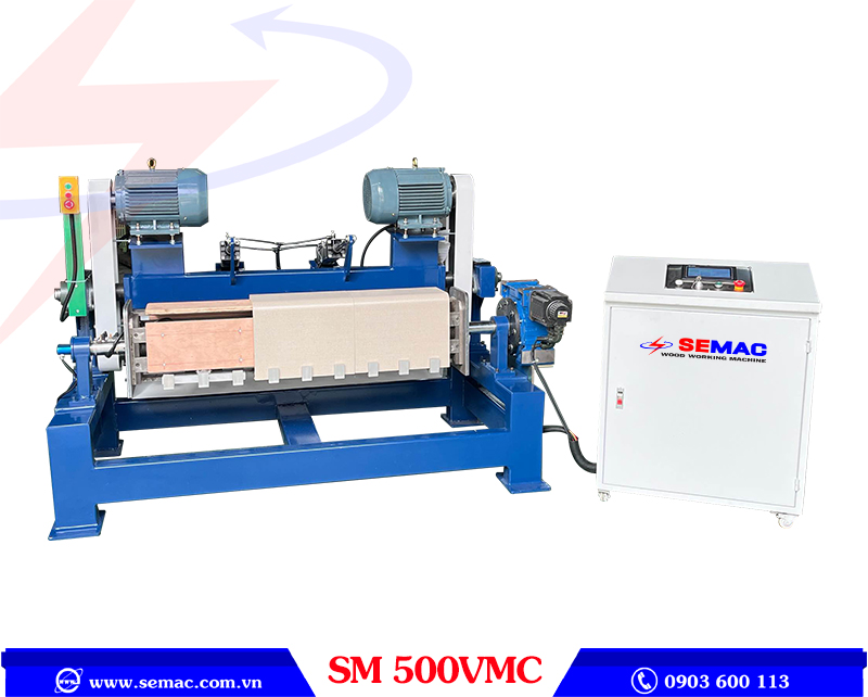 Máy cắt xẻ nan cong nhiều lưỡi SM 500VMC | SEMAC