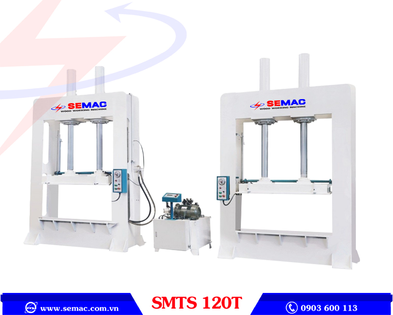 Máy ép nguội thủy lực SMTS 120T | SEMAC