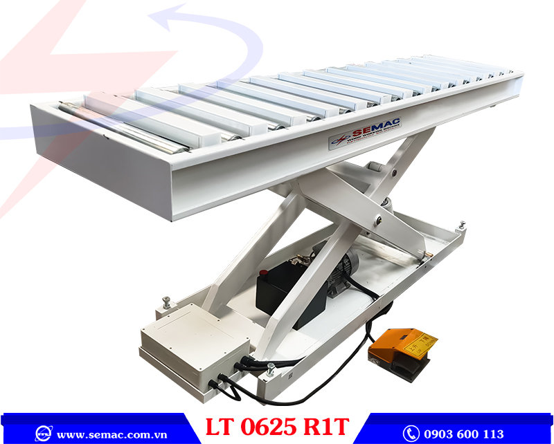 Bàn nâng hạ rulo 1 tấn LT 0625 R1T | SEMAC