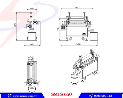 KÍCH THƯỚC MÁY IN VÂN GỖ 1 MẶT