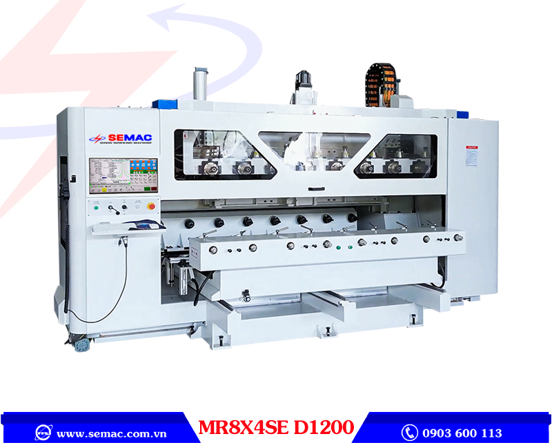Máy phay tiện CNC 32 đầu MR8X4SE D1200 | SEMAC