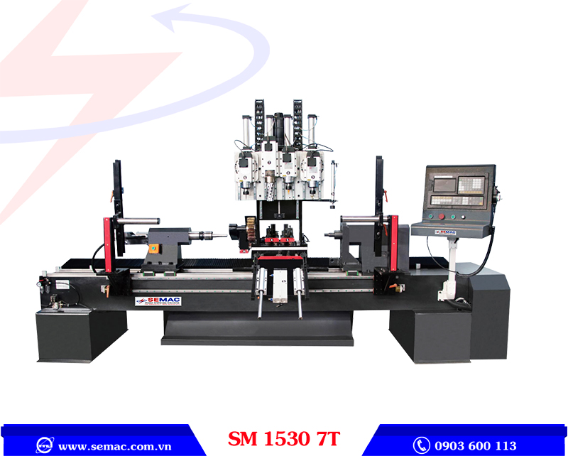MÁY PHAY TIỆN CNC KHỔ 1500MM - SM 1530 7T