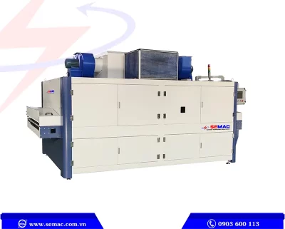MÁY SẤY CHUYỀN SƠN UV, PU SƠN SẢN PHẨM NHIỀU KÍCH THƯỚC - SPM 1300UV ED FL