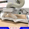 Chụm hút gắp phôi chổi quét bụi máy phay Router CNC 1 đầu thay dao lưỡi cưa 360 - SM 1325 R1S AG