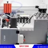 NỒI KEO TRÊN VÀ HỆ THỐNG ÉP CẠNH DÁN NGHIÊNG MÁY DÁN CẠNH 45 ĐỘ VÀ CUNG TRÒN TỰ ĐỘNG - SM F380