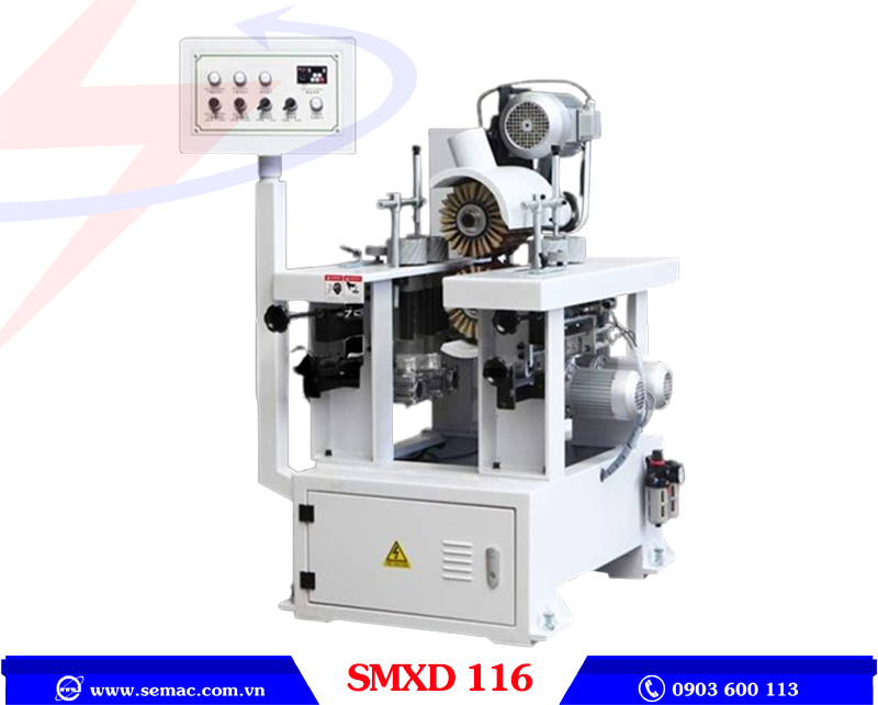 Máy chà nhám trục chổi 2 mặt SMXD 116 | SEMAC