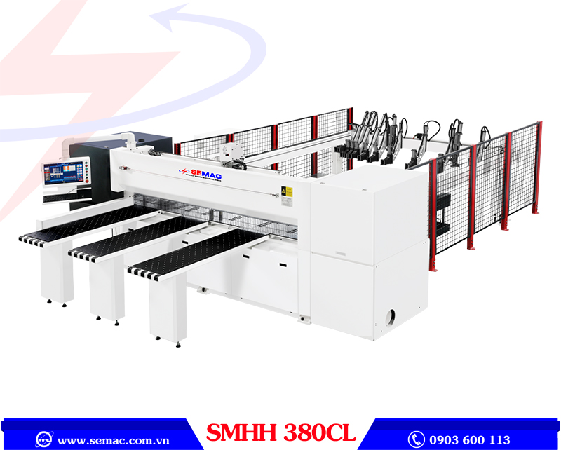 Máy cưa panel cấp phôi sau tự động SMHH 380CL | SEMAC