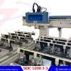 Bàn làm việc máy làm mộng âm cnc 1200mm 3 đầu trục SDC 1200 3 3