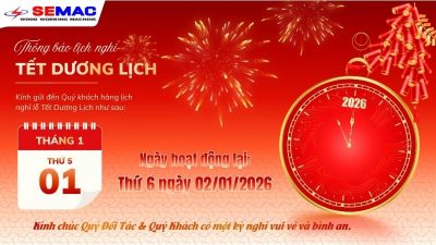 Thông báo lịch nghỉ tết dương lịch 2026 | SEMAC