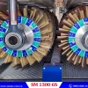 MÁY CHÀ NHÁM CHỔI 6 TRỤC - SM 1300 6S 7 Trục chà nhám dọc máy chà nhám chổi 6 trục SM 1300 6S