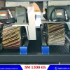 MÁY CHÀ NHÁM CHỔI 6 TRỤC - SM 1300 6S 9 Trục chà nhám ngang máy chà nhám chổi 6 trục SM 1300 6S
