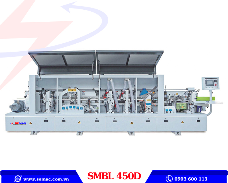 Máy dán chỉ ván bo góc cạnh SMBL 450D