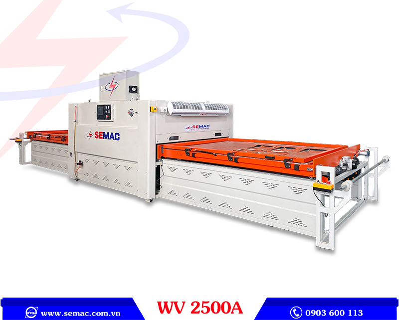 MÁY ÉP HÚT CHÂN KHÔNG PVC - WV 2500A 1 Máy ép hút chân không PVC WV 2500V | SEMAC