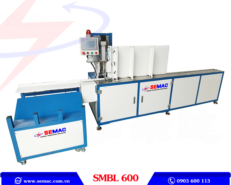 Máy bắn ghim kẹp liên kết lò xo đàn hồi SMBL 600 | SEMAC