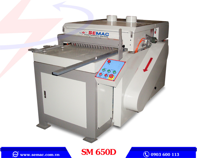 Máy cắt rong tấm nhiều lưỡi SM 650D | SEMAC