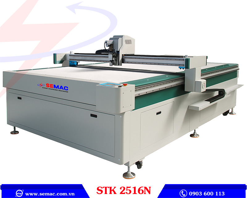 Máy cắt vải da sofa tự động STK 2516N | SEMAC