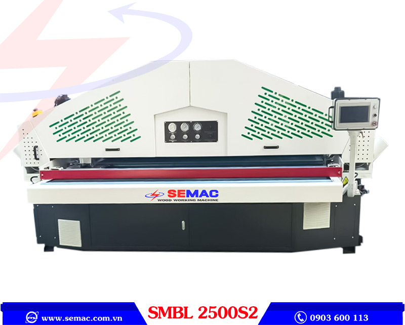Máy chà nhám 2 băng tự động SMBL 2500S2 | SEMAC