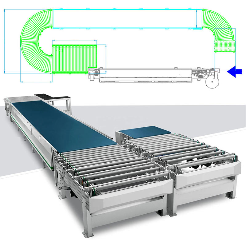 Băng tải đưa phôi